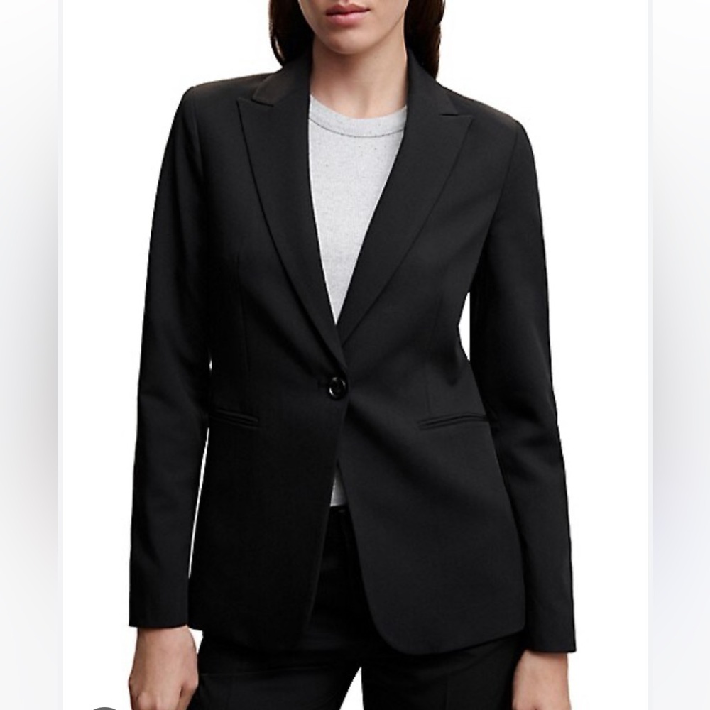 Mango Black Blazer